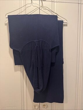 GAP Navy Hooded Knit Cashsoft hooded sweater and pants matching set